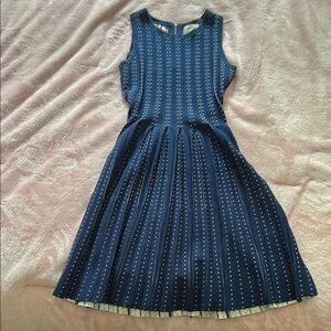 Milly Navy Blue Sleeveless Dress